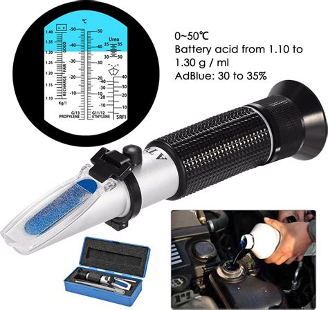 battery refractometer tester